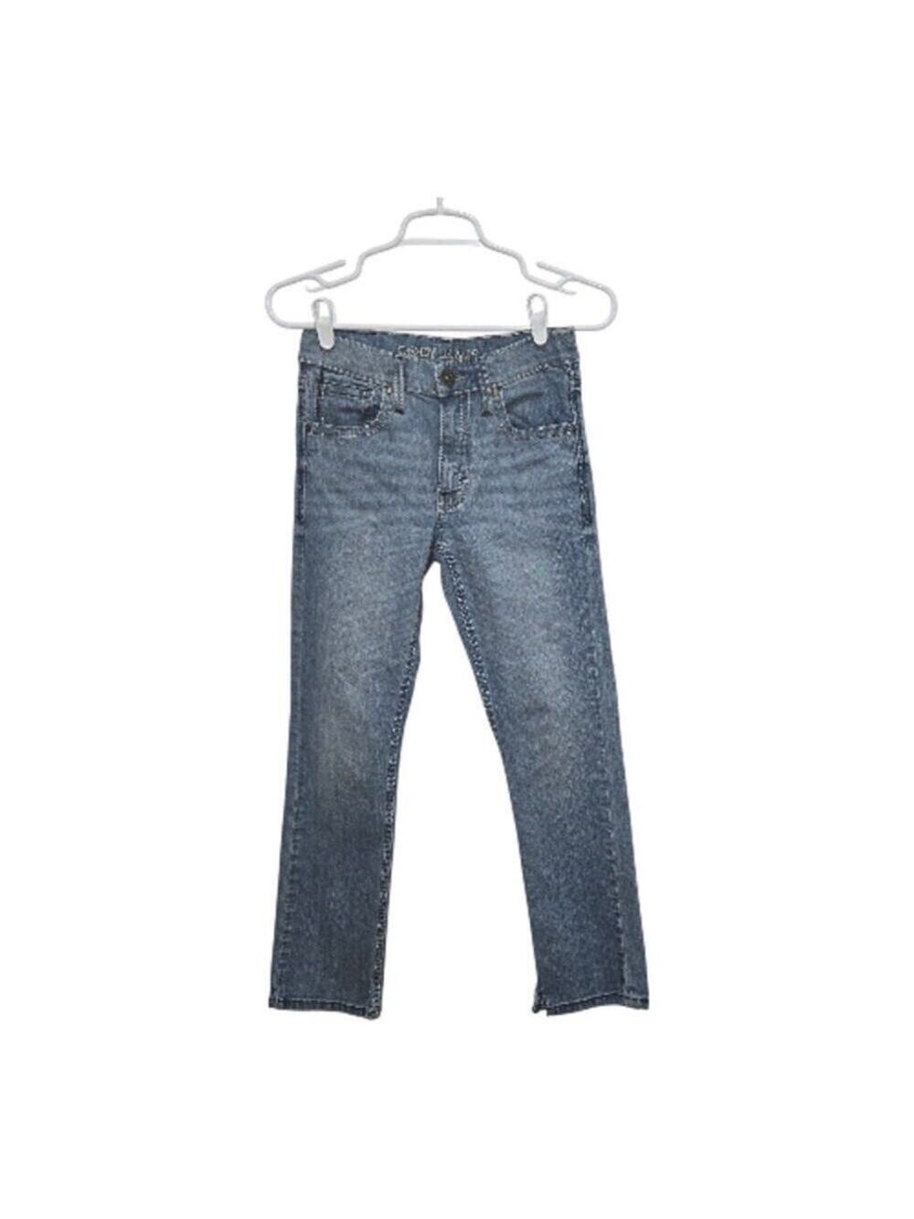 Cody James Youth 14R Straight Leg Western Stretch Jeans Light Wash